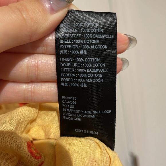 Urban Outfitters Yellow Cherry Dress - Picture 4 of 4